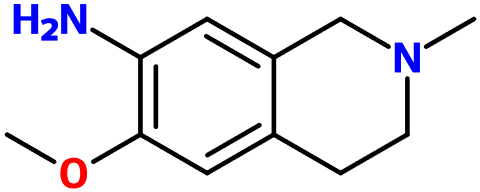 (image for) MC019576 6-Methoxy-2-methyl-3,4-dihydro-1H-isoquinolin-7-amine